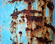 Kimberly Gonzales - Sky Blue and Rust